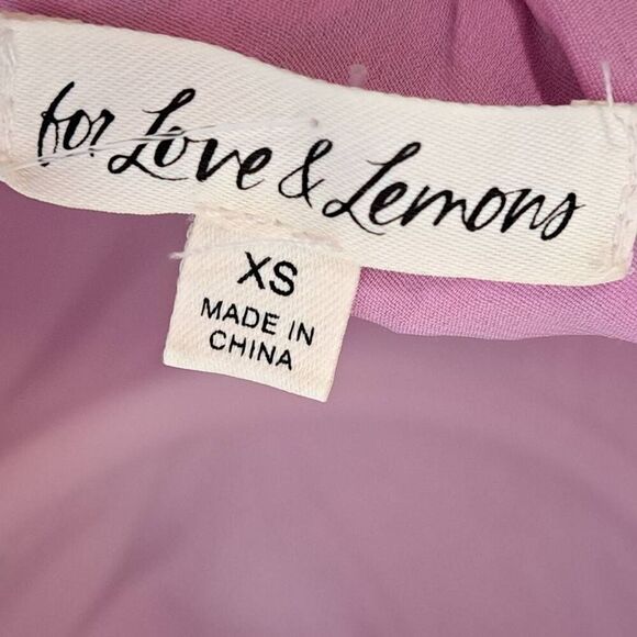 For Love And Lemons Pink Floral Blouse - Picture 6 of 9